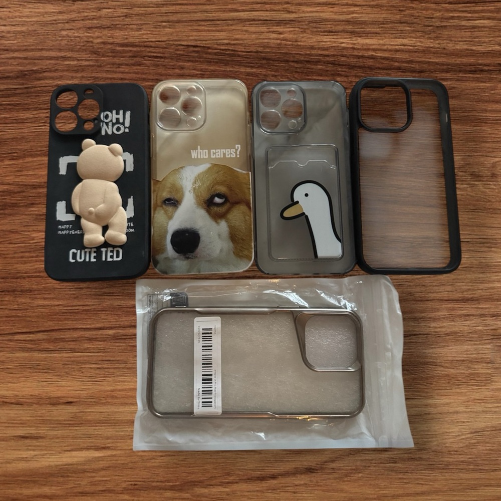 (5 pieces) iPhone 14 Pro Max phone cases